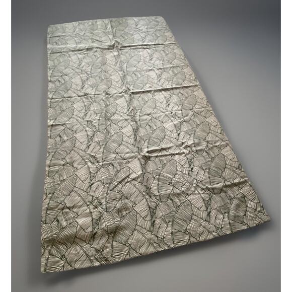 Brunschwig & Fils Les Palmiers Print Green Fabric Sample 48" x 88" orig 202 yd. - Picture 2 of 3